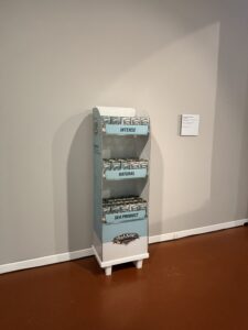 Simon Ostan Simone, Muto come un pesce, installazione Museo del Mare Caorle, arte contemporanea
